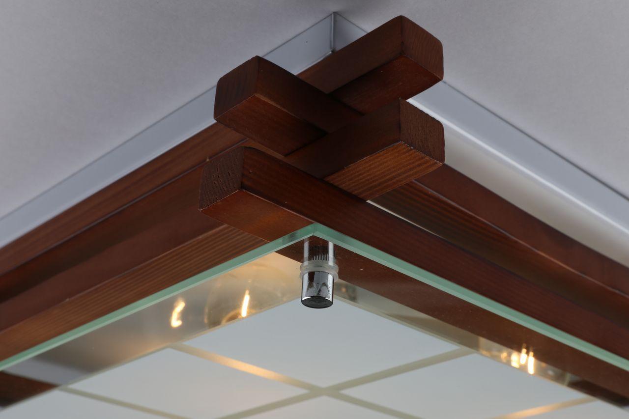 Потолочный светильник Omnilux OML-40527-04 OMNILUX OML-405 204491 Бежевый;белый  - Вид №1