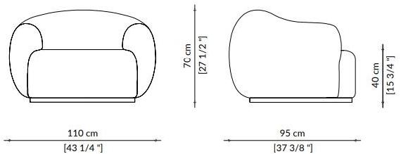 Paolo Castelli Кресло с подлокотниками Coral sun-id-1363307 - Вид №1