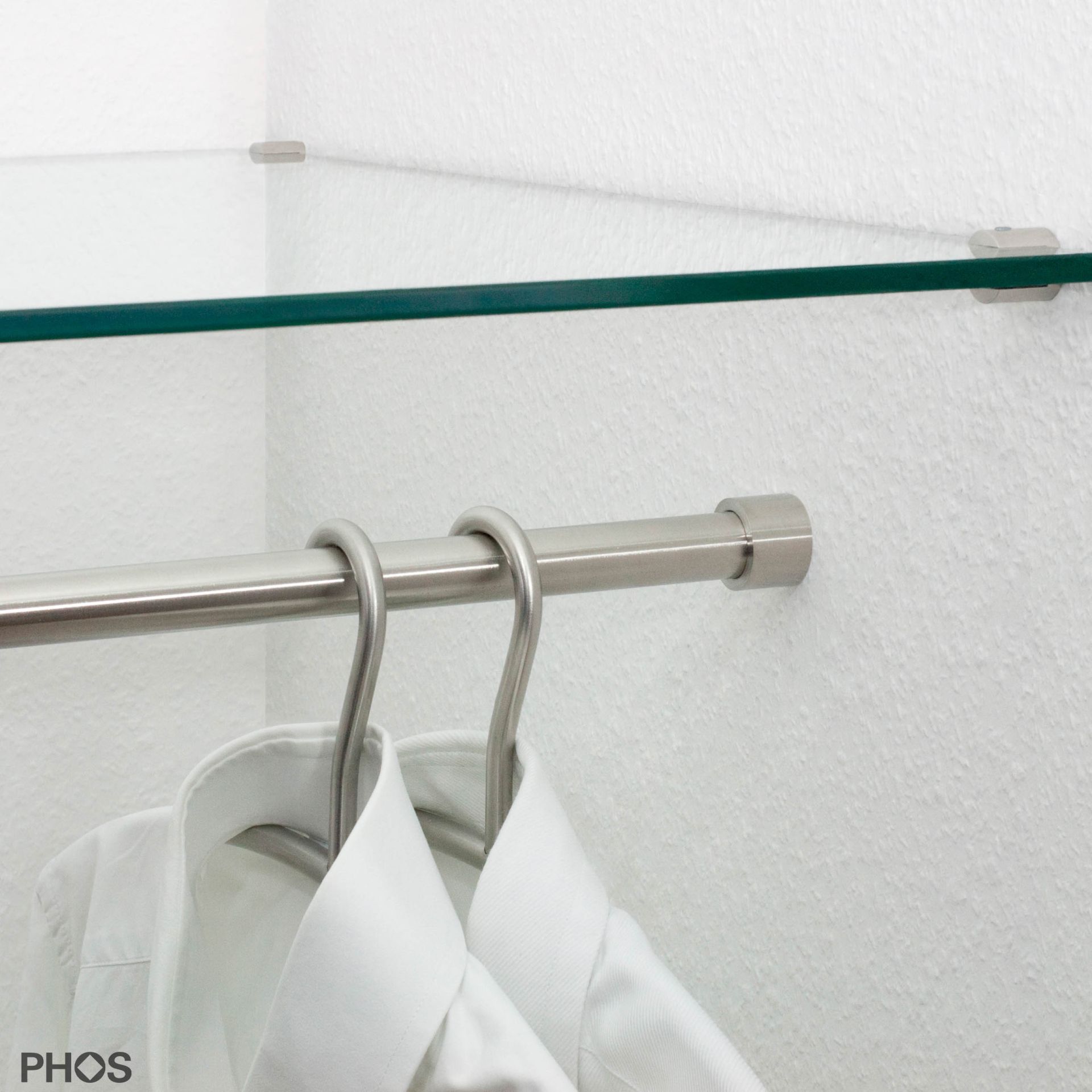 GSRN20-2 Рейка в виде трубы ø20 мм от 100 до 160 см - на заказ PHOS  - Вид №2