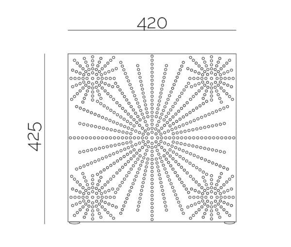 Стальной квадратный пуф PF Stile BALÙ ARCH-00116979 - Вид №2