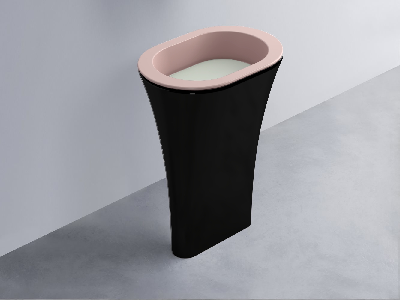 AMLA65-CP+AMPILO-PM+AMCOLO-N Раковина Amedeo Ovale отдельностоящая cielo Enjoy + Amedeo Ceramica Cielo