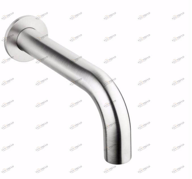 MINA Излив из нержавеющей стали для умывальника настенный Stiriana 6000