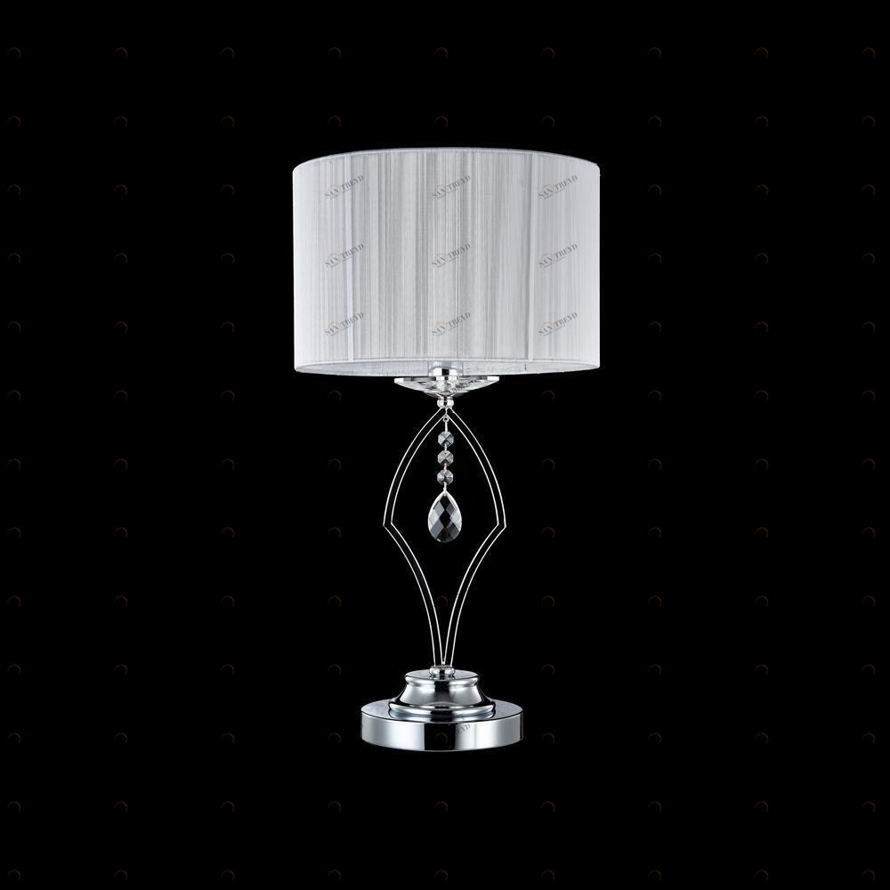 Настольная лампа Maytoni Miraggio MOD602-TL-01-N MAYTONI ВАЗА 138682 Белый;серебро 