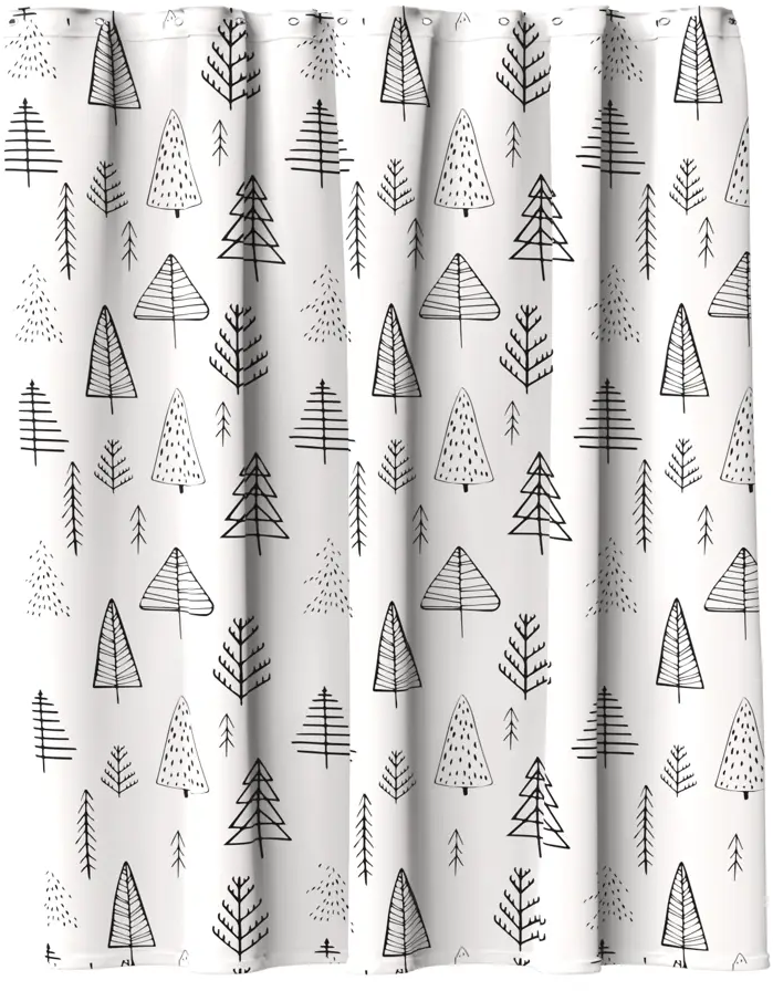 Штора для ванной LEMER New Scandy - элегантная защита от брызг 180x200 см 86881073