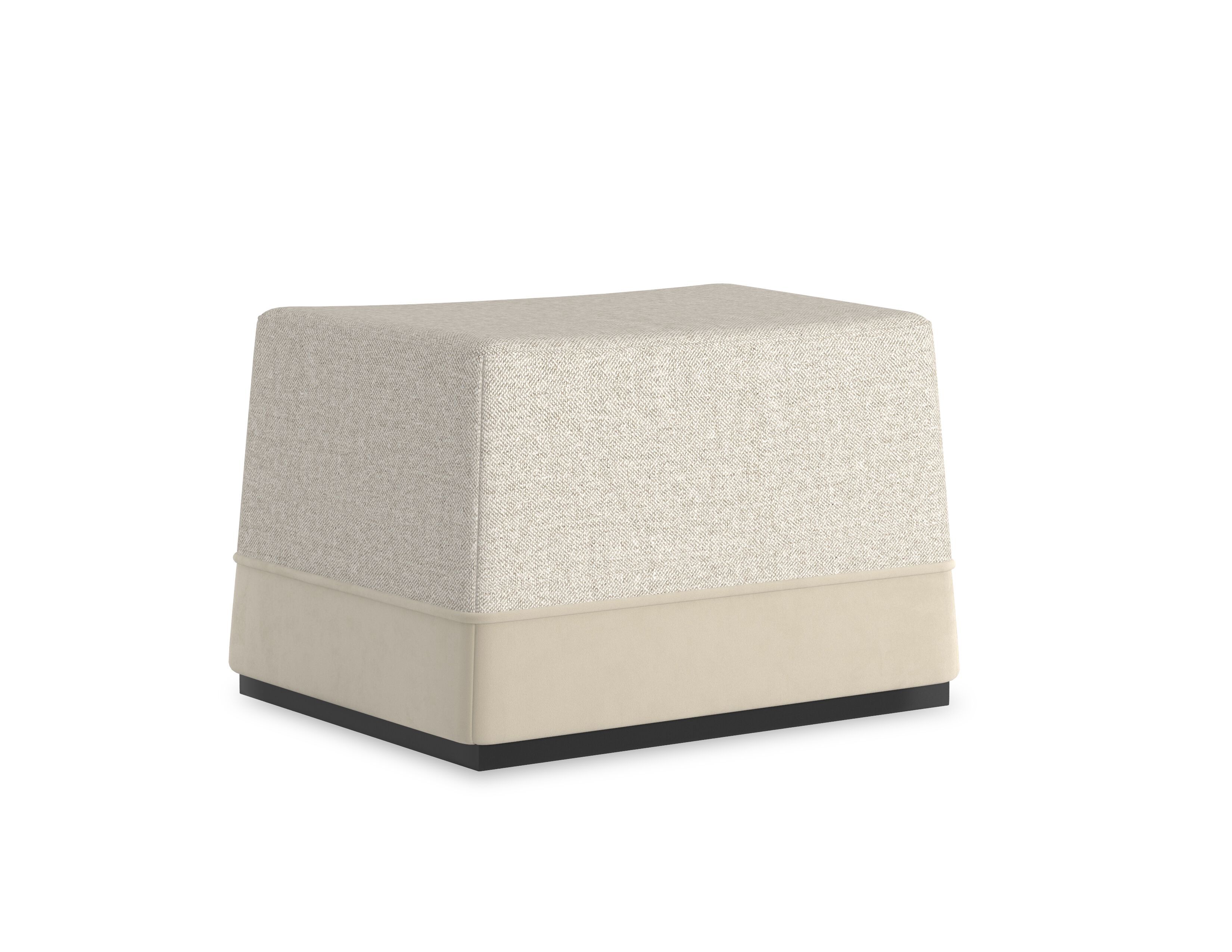 Прямоугольный пуф из ткани Caracole Et Voila ARCH-00075573 - Вид №1