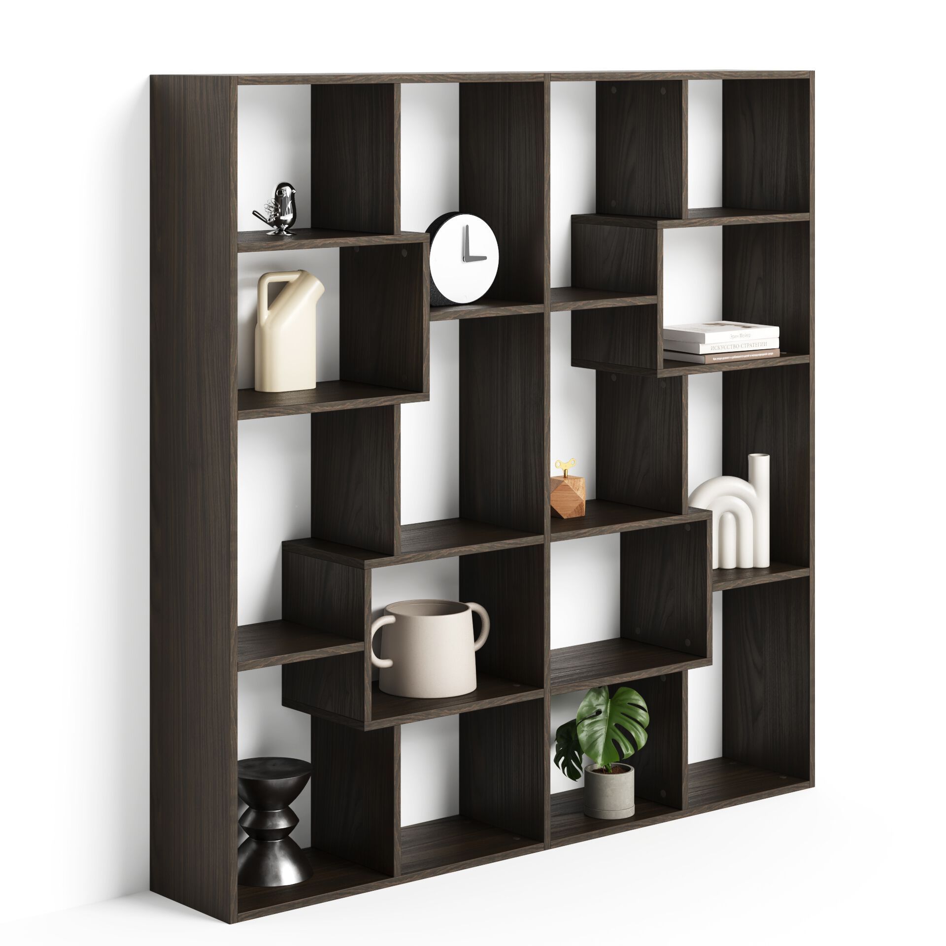 Отдельно стоящий книжный шкаф в облагороженном виде Mobili Fiver IACOPO ARCH-00124117 - Вид №5