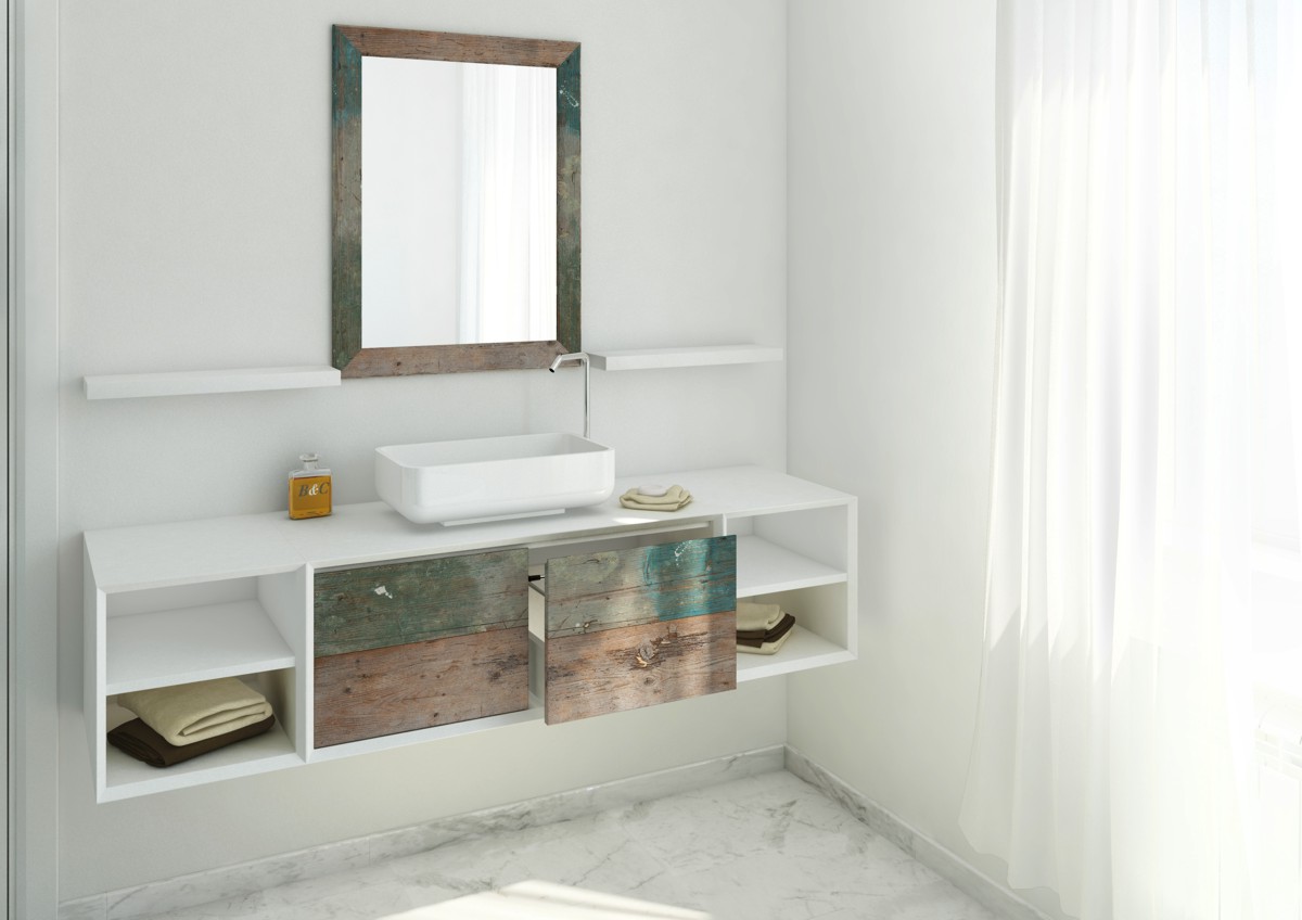 2260 Console da bagno Bianchini&Capponi Materia MULTICOLOR Bianchini Capponi  - Вид №10