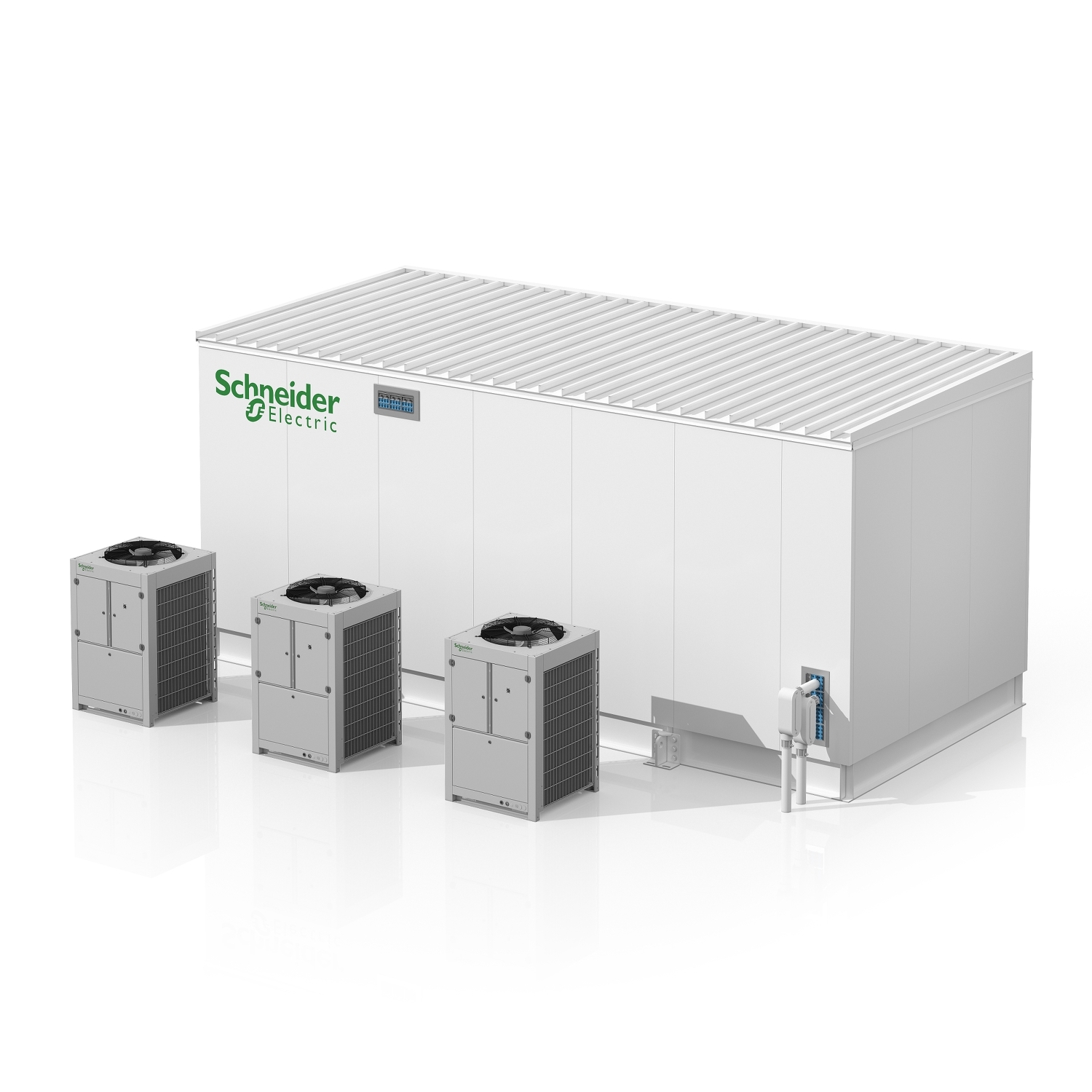 PFMIEC040D1N05D All In One Module 40kW 5rack InRow DX 208V Schneider Electric 