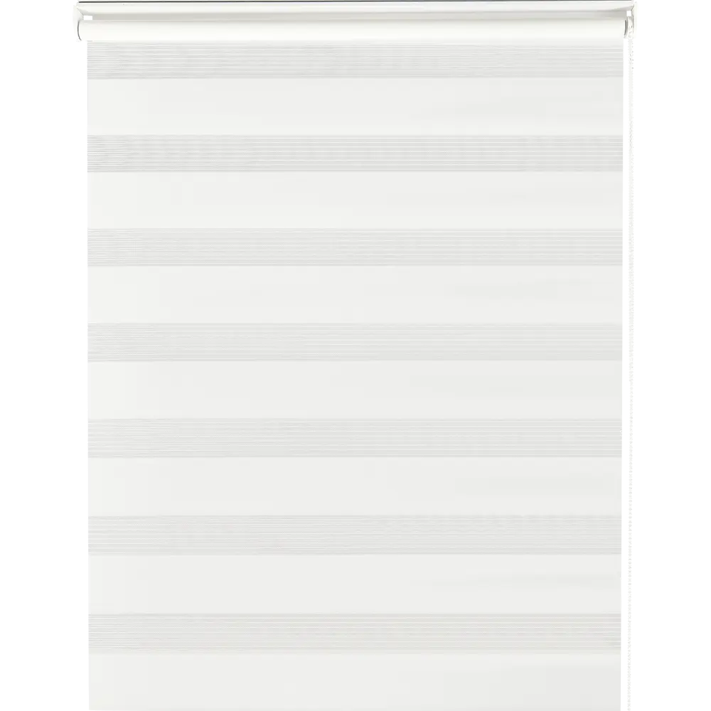 Штора рулонная день-ночь Мелоди 80x175 см белая MIAMOZA STLM-2103186