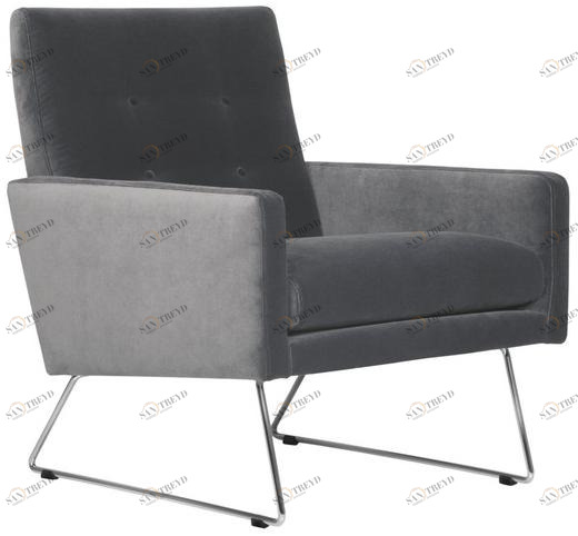 Sits Бархатное кресло на санках с подлокотниками sun-id-1367893