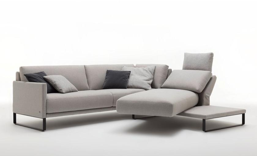 Rolf Benz Модульный диван на санках из ткани с шезлонгом Rolf benz 009 cara sun-id-1346325 - Вид №2