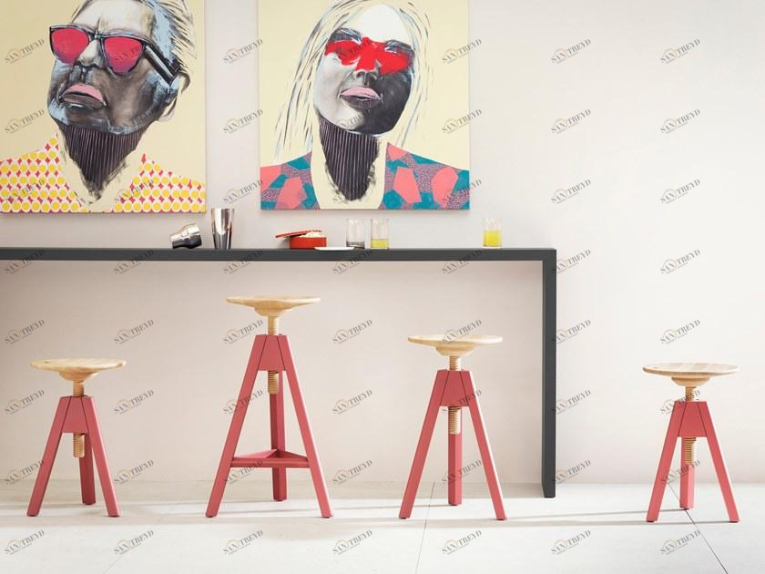 Miniforms Табурет на деревянном постаменте sun-id-1412382