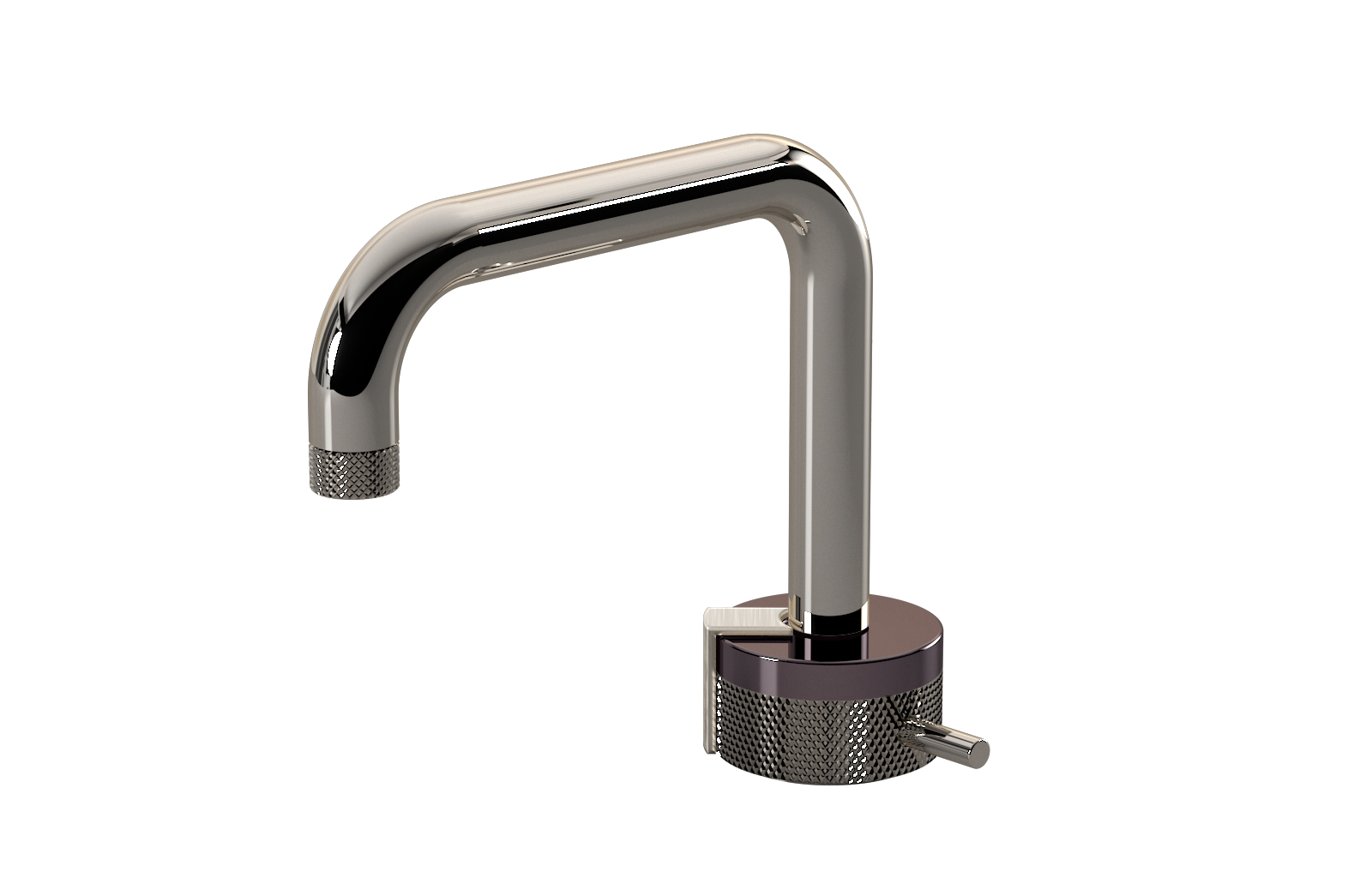 E-11500-R1OX-L2BNi-PN Однорычажный прогрессивный смеситель для раковины - излив 15,3см GRAFF MOD+