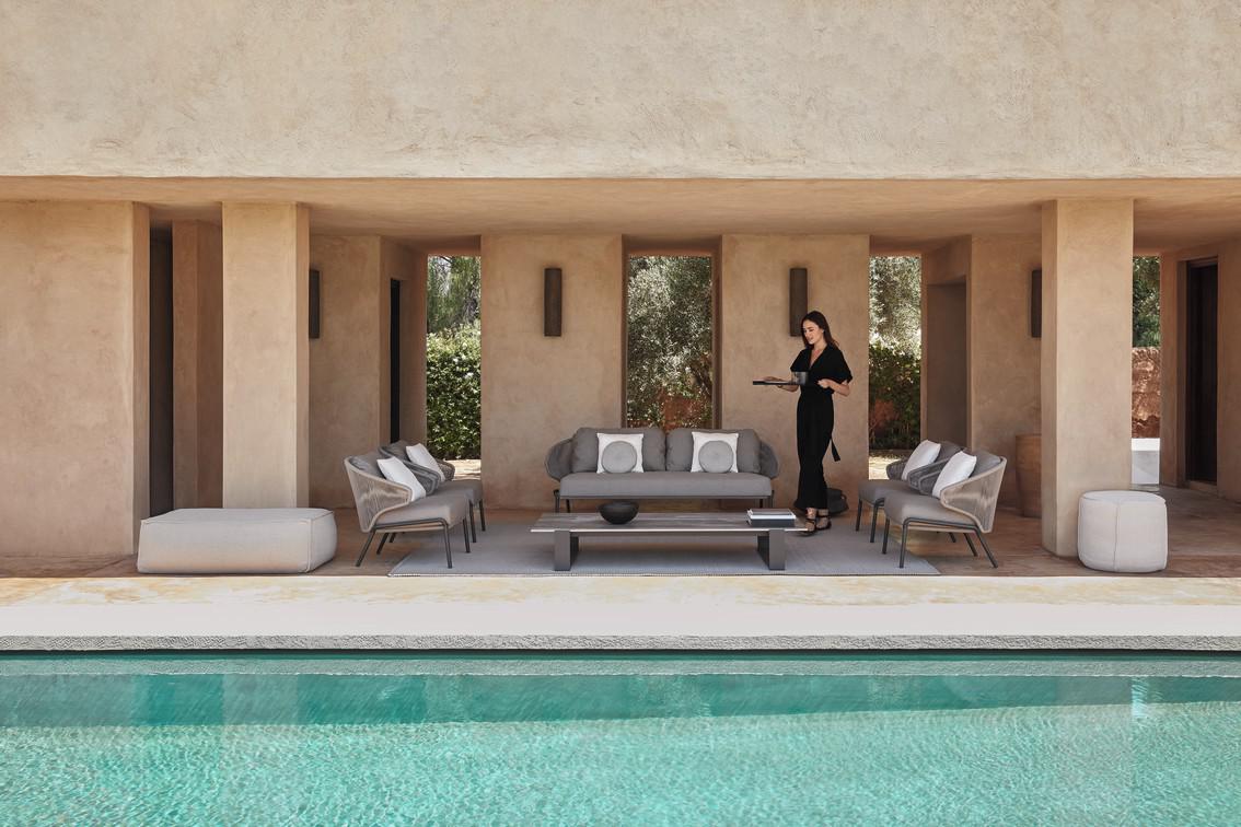 MNST315 1 мест. кресло лава бронза Manutti Radius - Вид №3