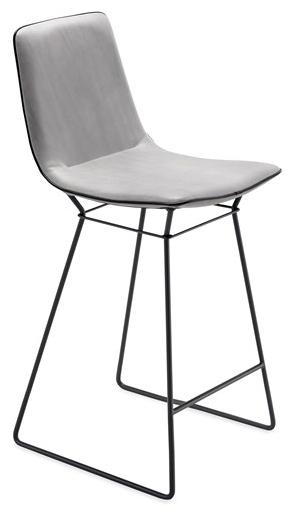 Freifrau Кожаный табурет-санки с подставкой для ног Amelie sun-id-1383548 - Вид №2