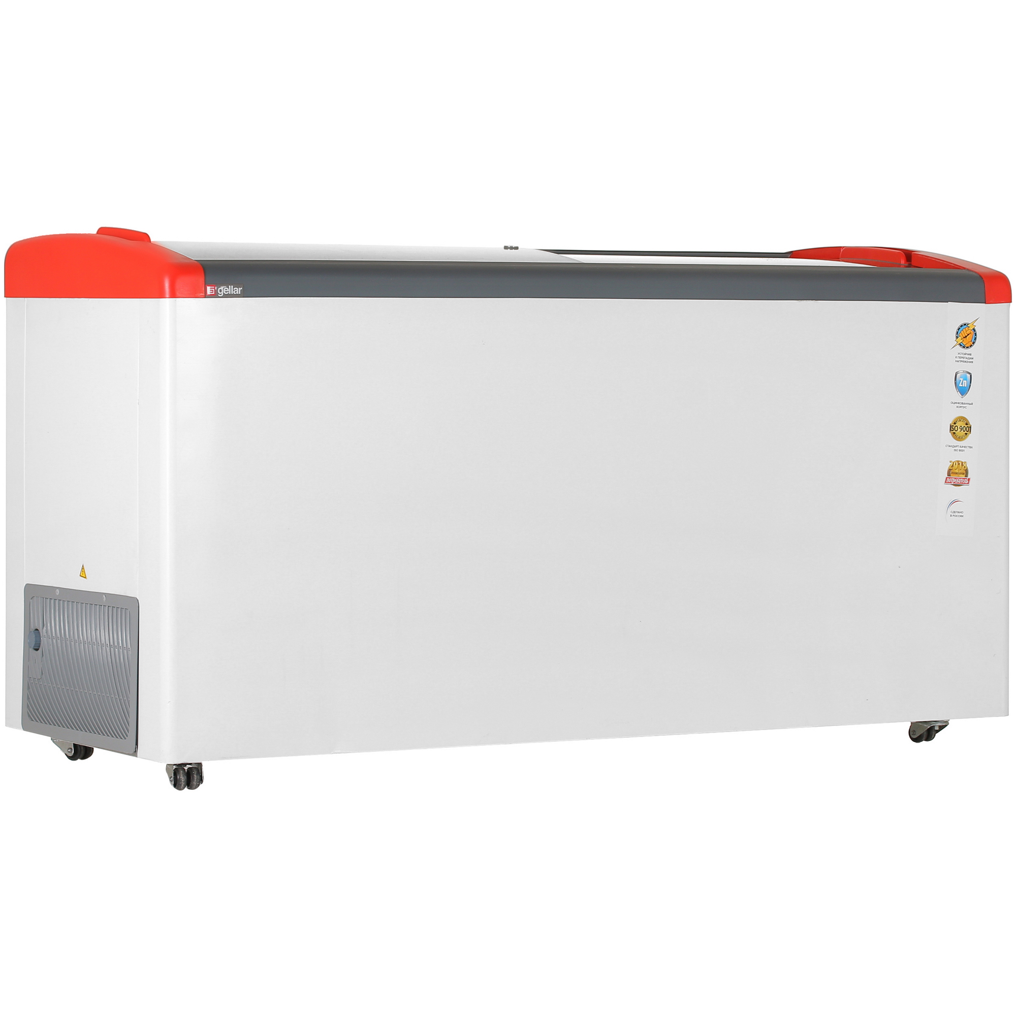 1229616 Морозильный ларь Frostor Gellar FG 675 E белый, красный STDN-0099419