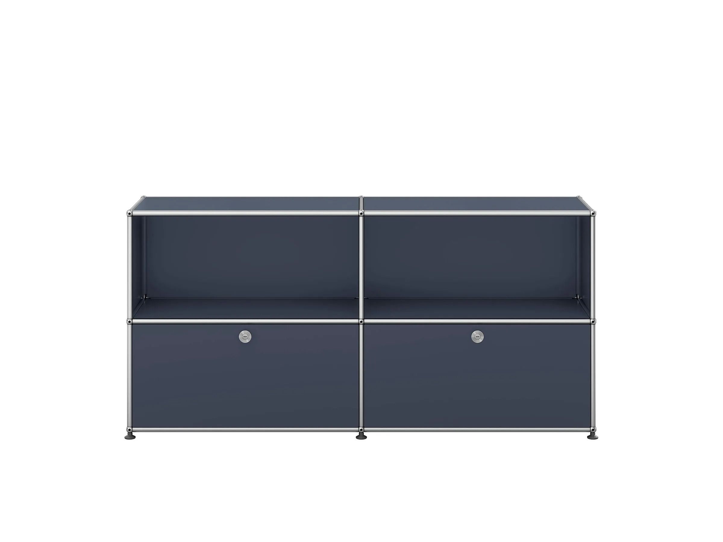 Секционный металлический шкаф с откидными дверцами USM USM SELECTION ARCH-00049753 - Вид №7