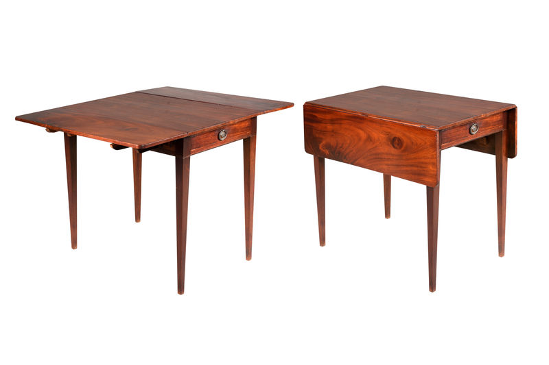 SOR27442 Стол из красного дерева Пемброк ijlbrown  - Вид №2