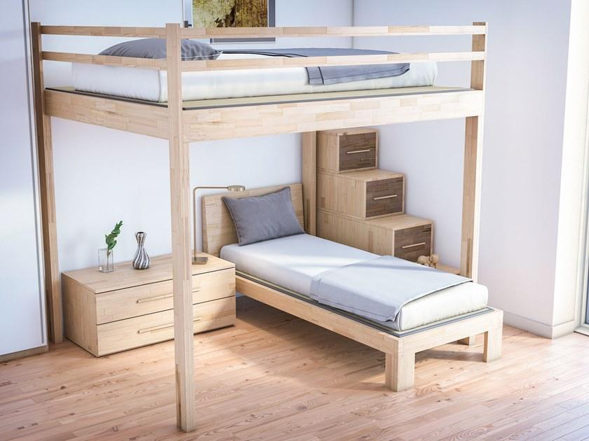 Cinius Кровать-чердак из массива дерева sun-id-1507774 - Вид №2