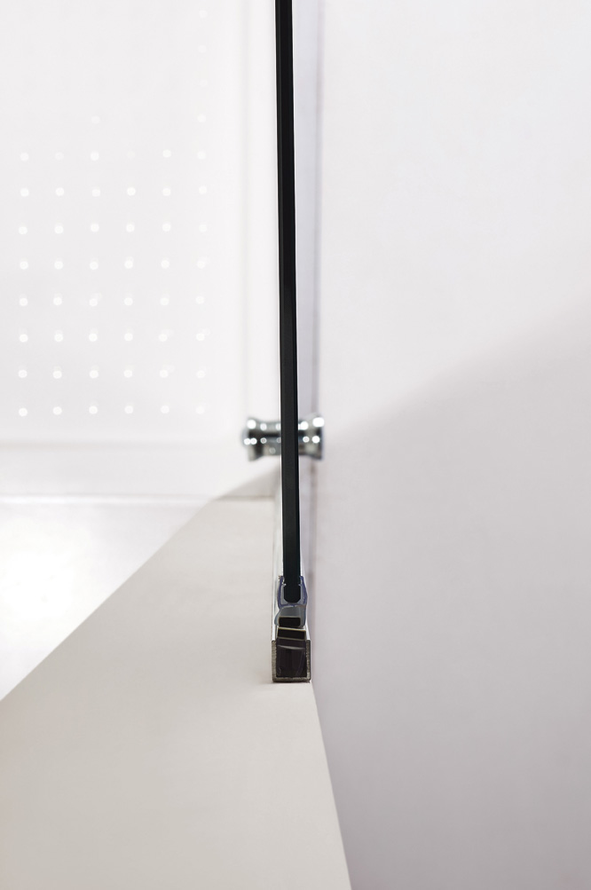 Душевая дверь в нишу CEZARES ECO-O-BA-1-90-P-Cr - Вид №5