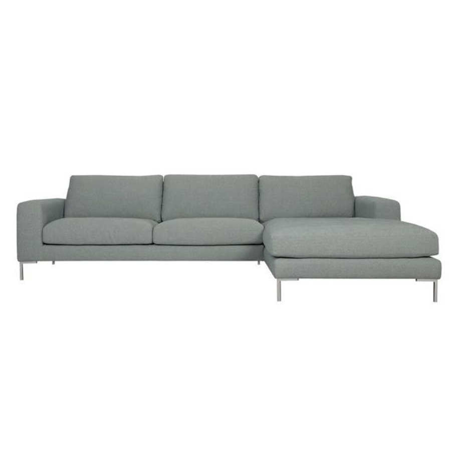 Диван угловой Passion, правосторонний, серо-голубой Sits S1512 - Вид №1