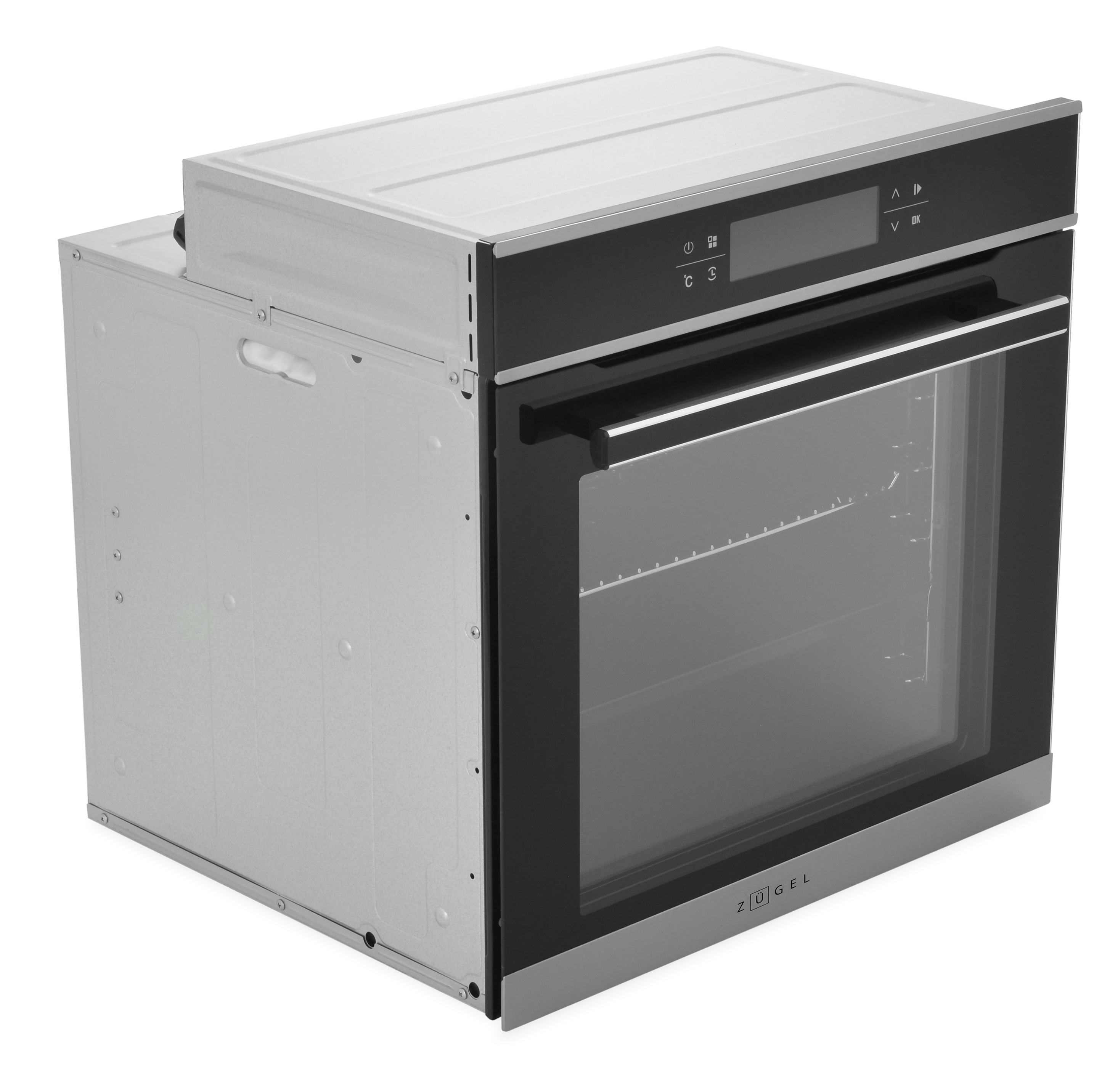 5361901 Электрический духовой шкаф ZUGEL ZOE601X черный STDN-0104222 - Вид №2
