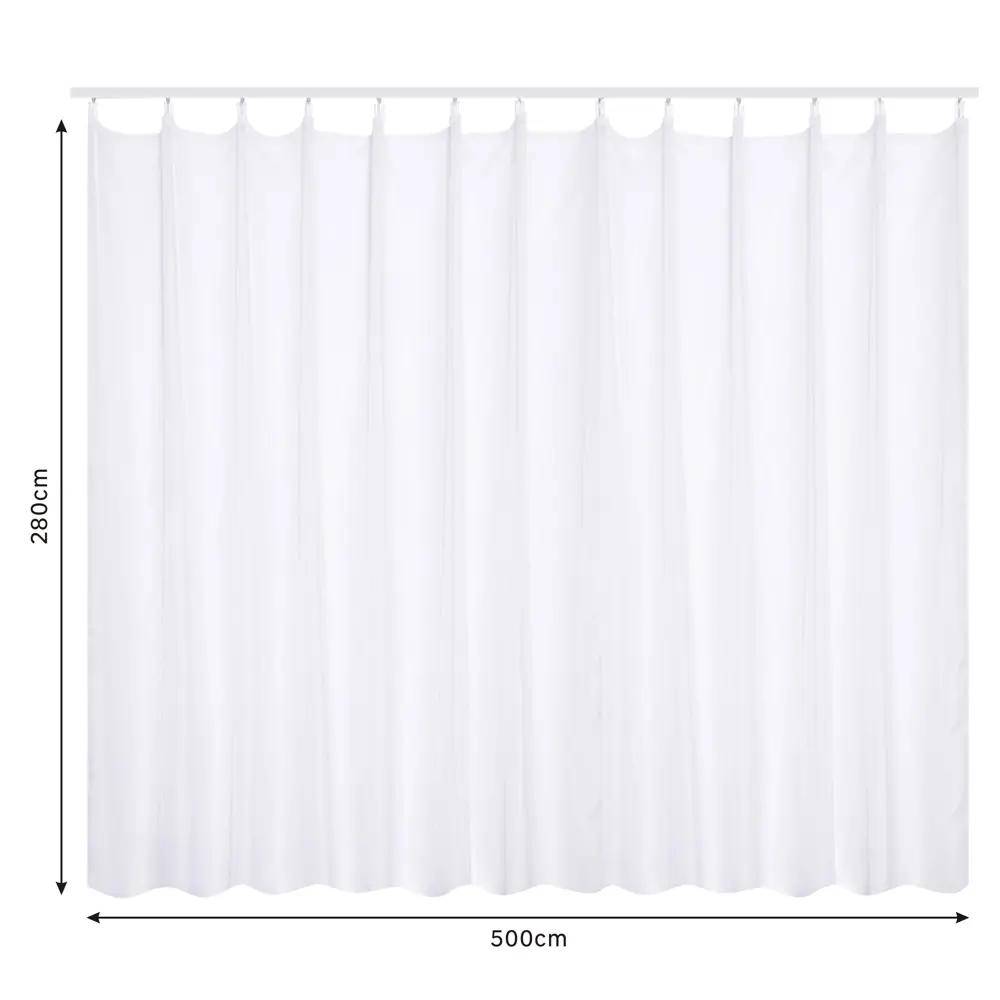 Тюль на ленте Inspire Polyone White 500x280 см цвет белый 17995657 STLM-2163678  - Вид №2