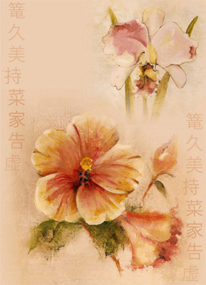 00802 Декупажная карта 21 x 29.7 см СК "Азия" Чип-Арт 