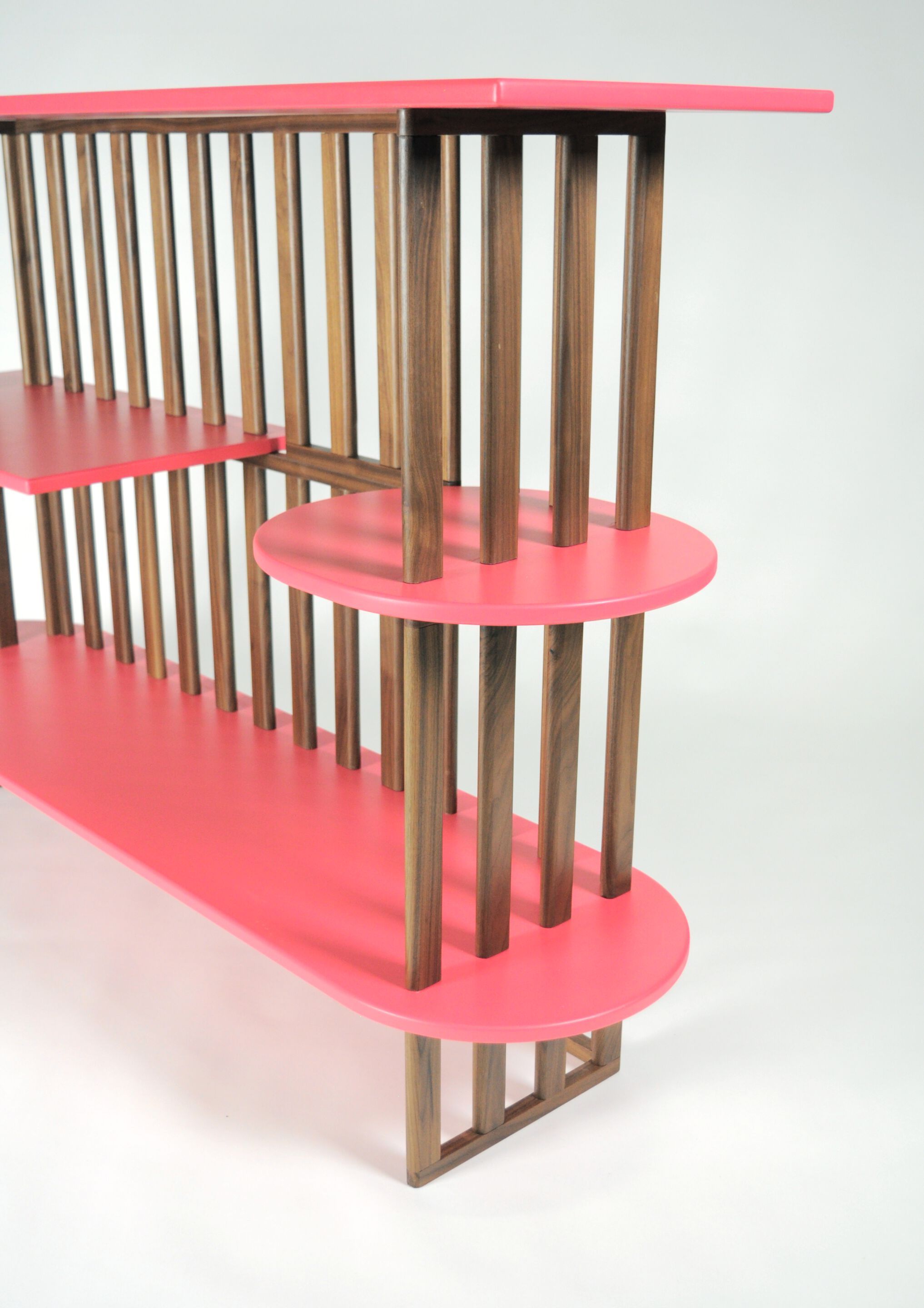 Книжный шкаф из массива дерева с тремя полками Medulum Лидо ARCH-00110101 - Вид №6