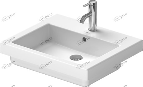 0315500000 Накладная раковина под столешницу  овальная Duravit Vero