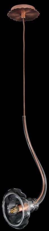 MULTIFORME Подвесной светильник из дутого стекла Ikebana Ss3370-1 - Вид №6
