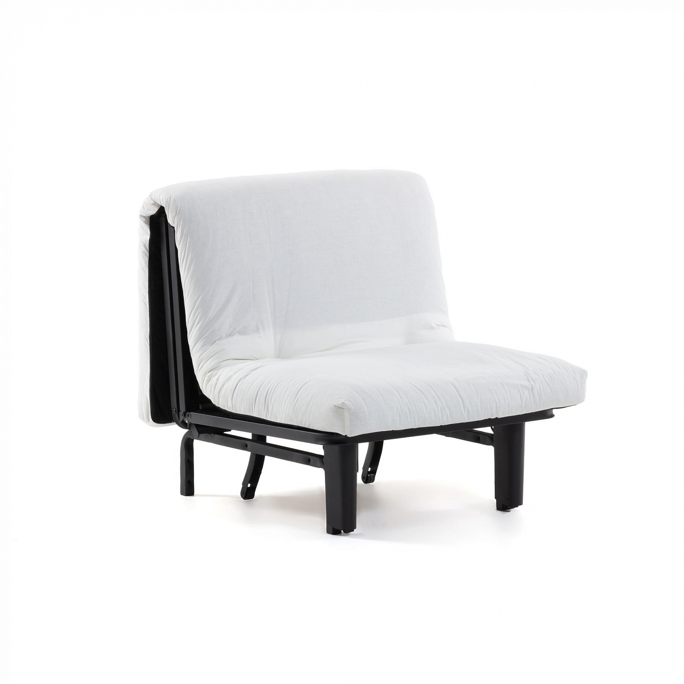 070923 Диван-кровать 90см серый La Forma Lyanna  - Вид №2