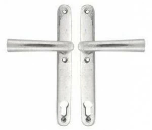 Dauby Металлическая ручка на пластине с накладкой Pure® 10057