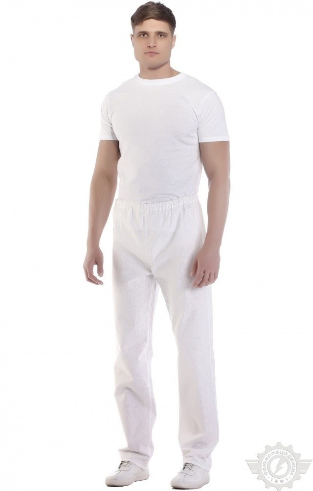 65973 Брюки поварские  Одежда для поваров  размер 48-50/182-188 Спецодежда  - Вид №4