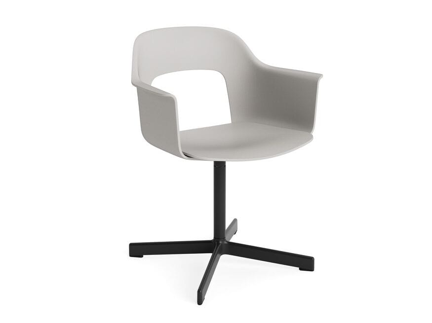 Вращающееся кресло из полипропилена с подлокотниками Hay макет ARCH-00133806 - Вид №21