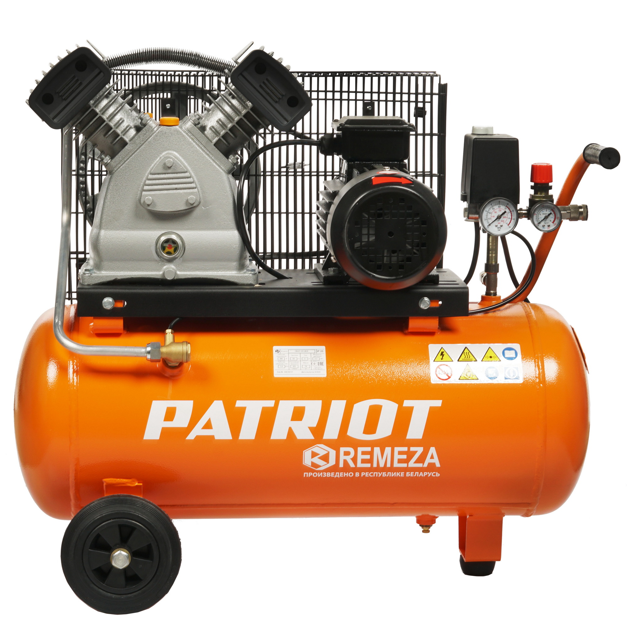 Компрессор поршневой масляный Patriot Remeza СБ 4/С-50 LB 30 1169141 STDN-0028927 - Вид №2