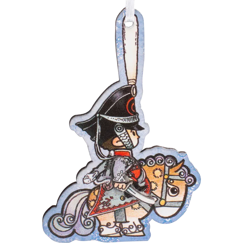 Украшение новогоднее «Солдатик гусар 1», 10.5 см, фанера Santreyd STLM-2202076