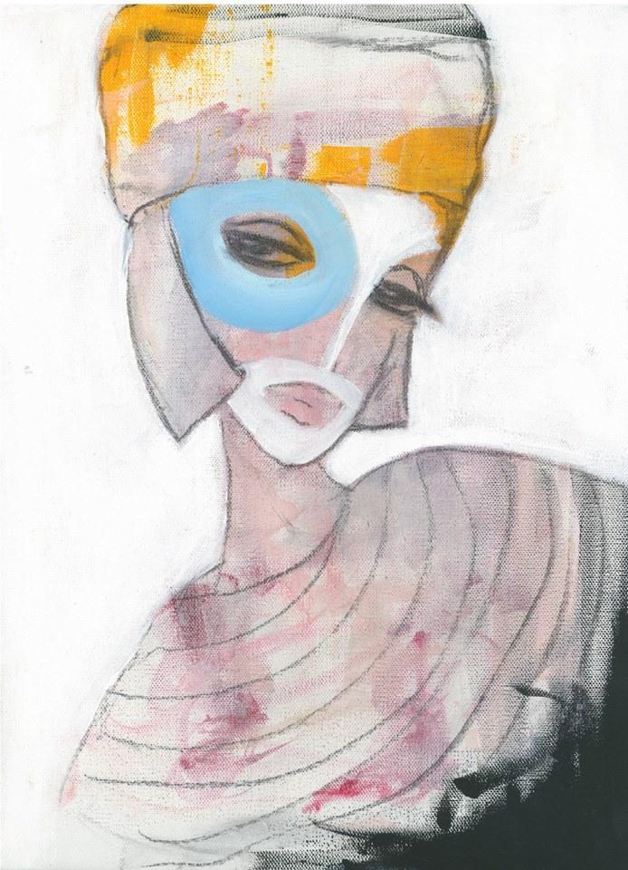 MOMENTI Авторский художественный принт Crazy home paintings Fr-001 - Вид №1