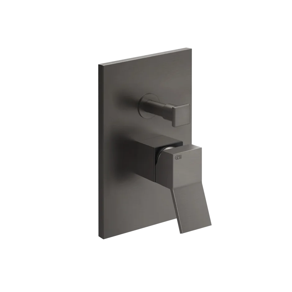 Смеситель для душа 53079 707 Gessi Rettangolo k ЧЕРНЫЙ МЕТАЛЛ BR. PVD 53079707