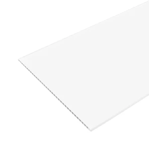 Стеновая панель ПВХ белый глянец 3000x250x5 мм 0.75 м²