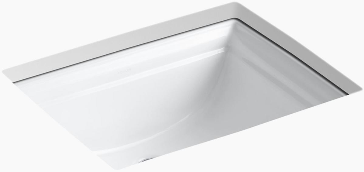 K-2339-G9 Накладная раковина под столешницу  прямоугольная Kohler  - Вид №1