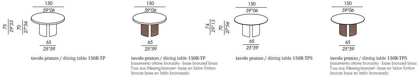 Meridiani Круглый стол Gong sun-id-1414570 - Вид №3
