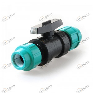 Кран шаровый муфта-муфта 50х50 ПЭ PROAQUA 29106