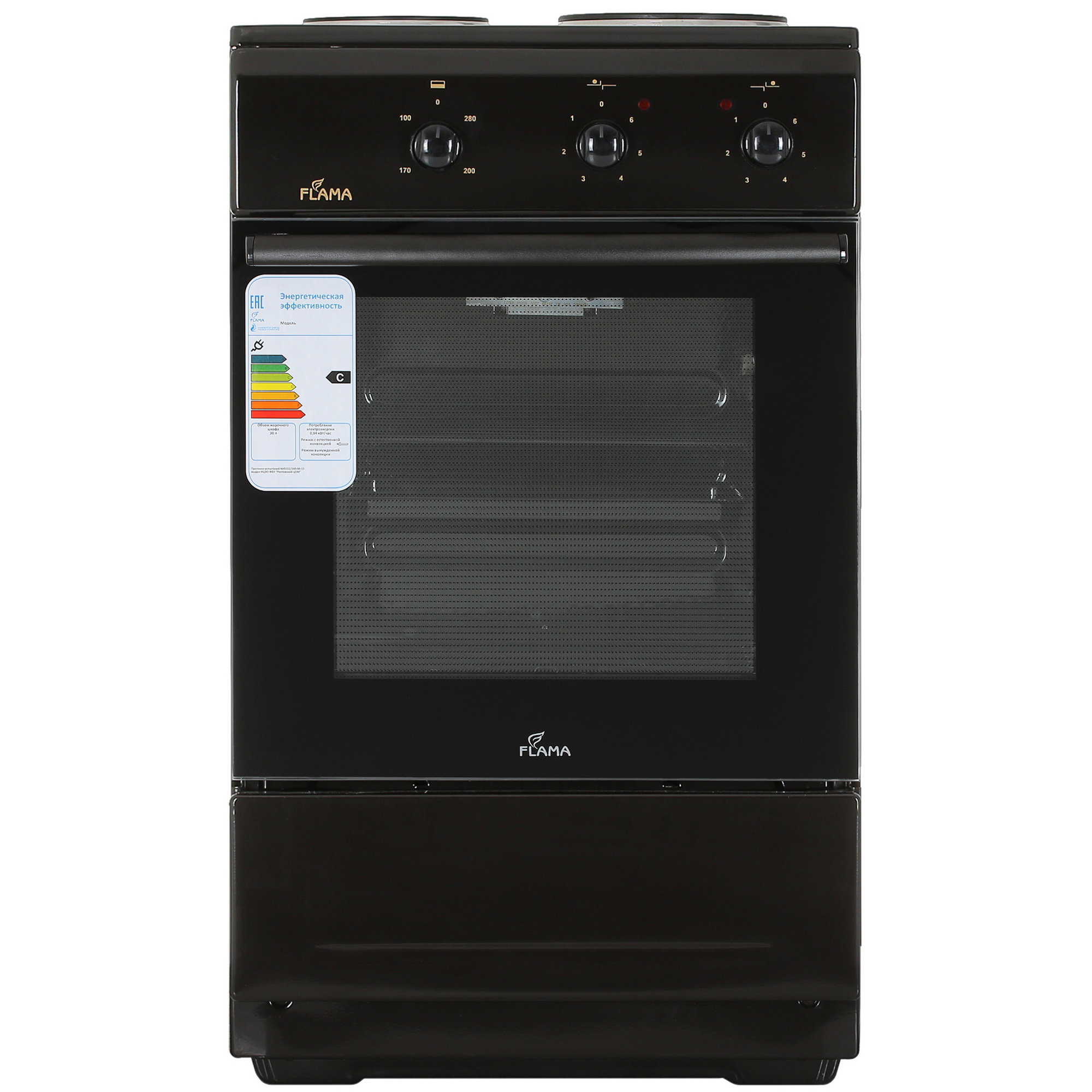 9973293 Электрическая плита FLAMA CE 32011 B коричневый Flama group STDN-0046610