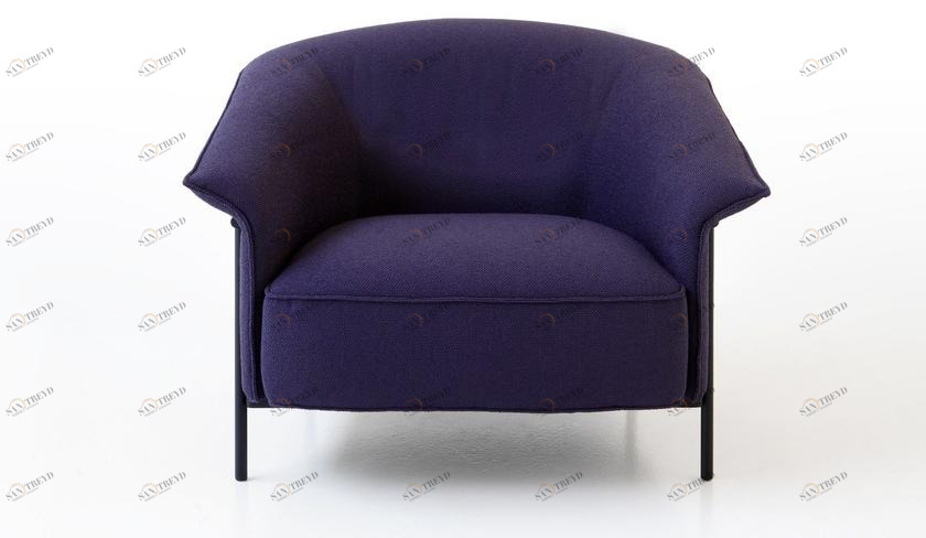 Porro Кресло из ткани с подлокотниками Kite sun-id-1459421