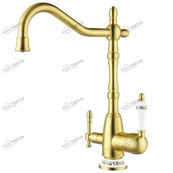 Zorg ZR 312 YF-50 Br Light Смеситель для кухни Zorg 355х230 мм 