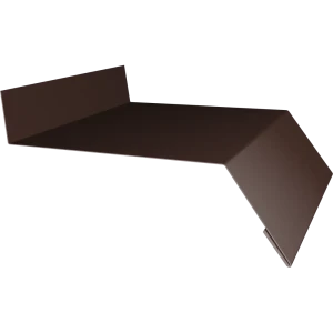 Отлив оцинкованный 100x2000 мм цвет коричневый 88309355 STLM-2032783