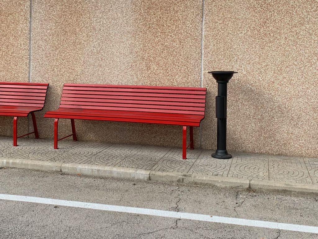 Пепельница для общественных мест от пола EUROCOMITALIA современная мебель ARCH-00147149 - Вид №3