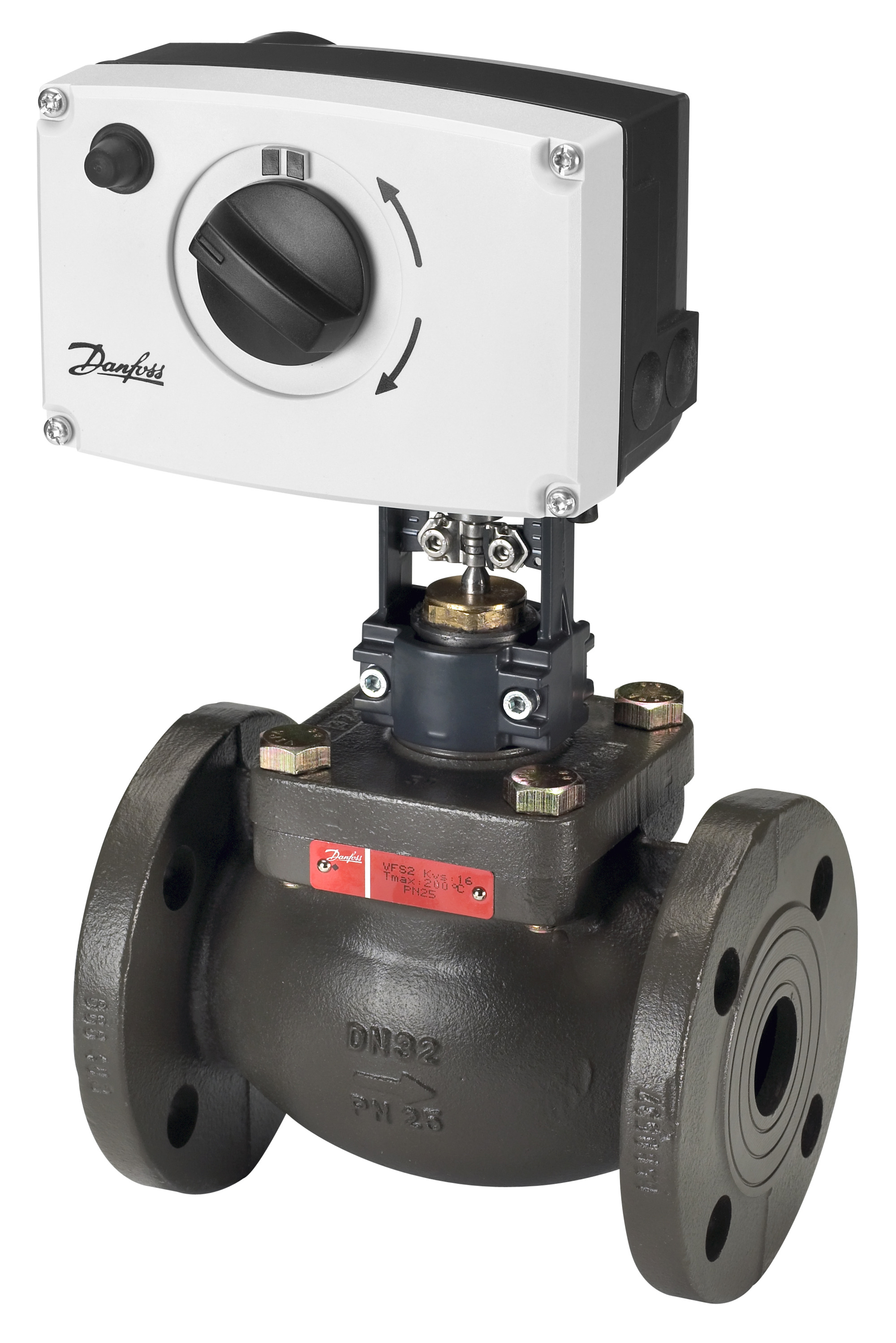 Danfoss Клапан регулирующий VFS 2 фланцевый Клапан регулирующий VFS 2 Ду80 Ру25 065B3380  - Вид №26