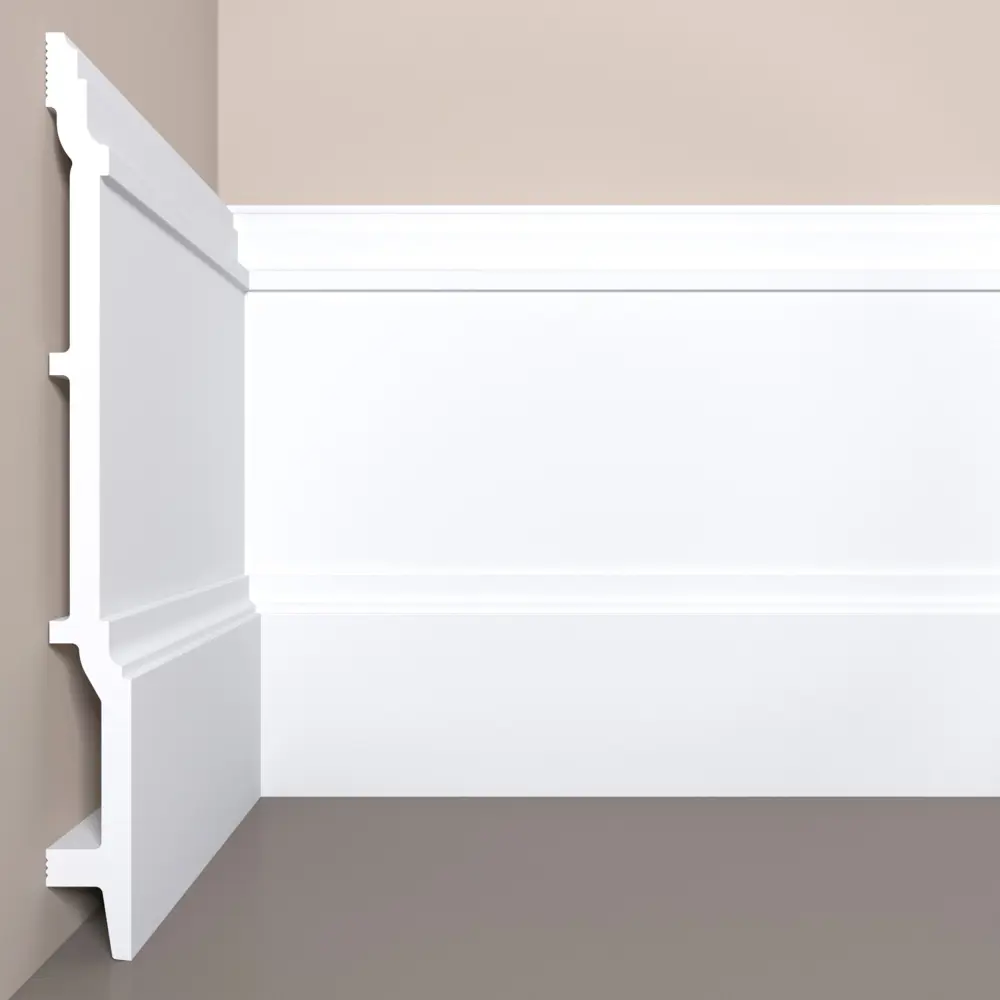90761337 Плинтус Bello Deco 250x2000x23мм 1шт белый STLM-0372127